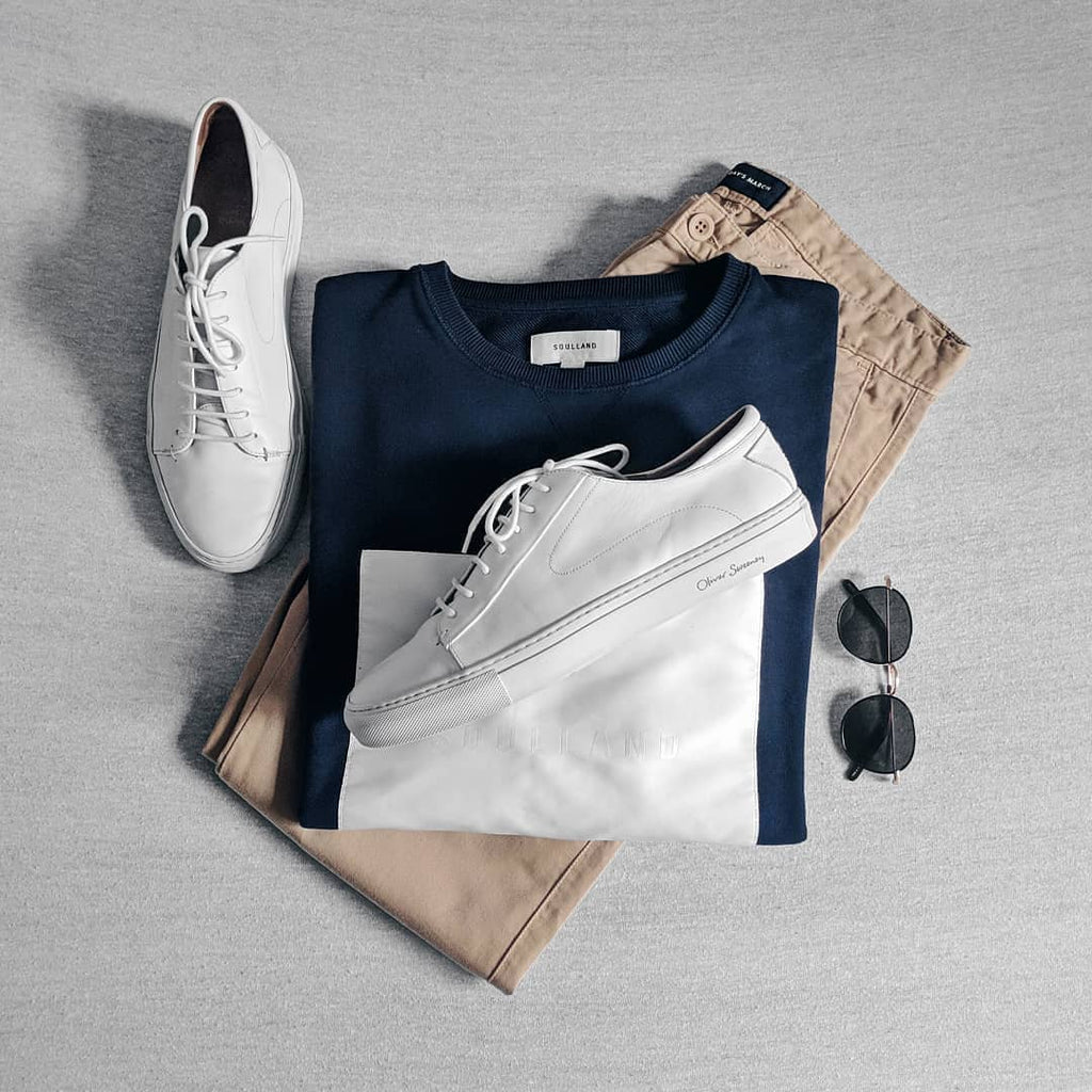 Minimal outfit grids for men 