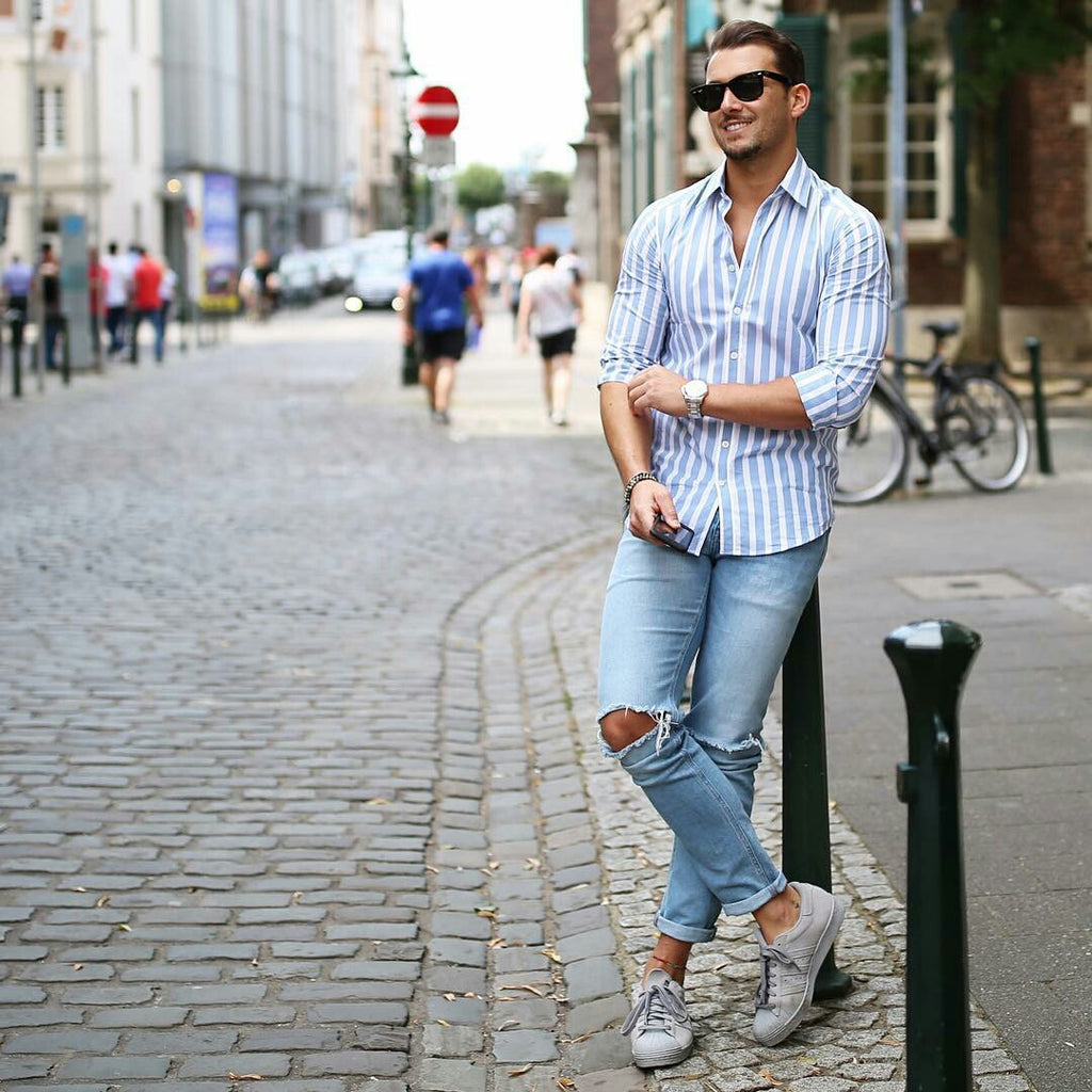 how to wear casual shirt for men 