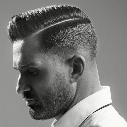 Comb over hairstyle for men 2018