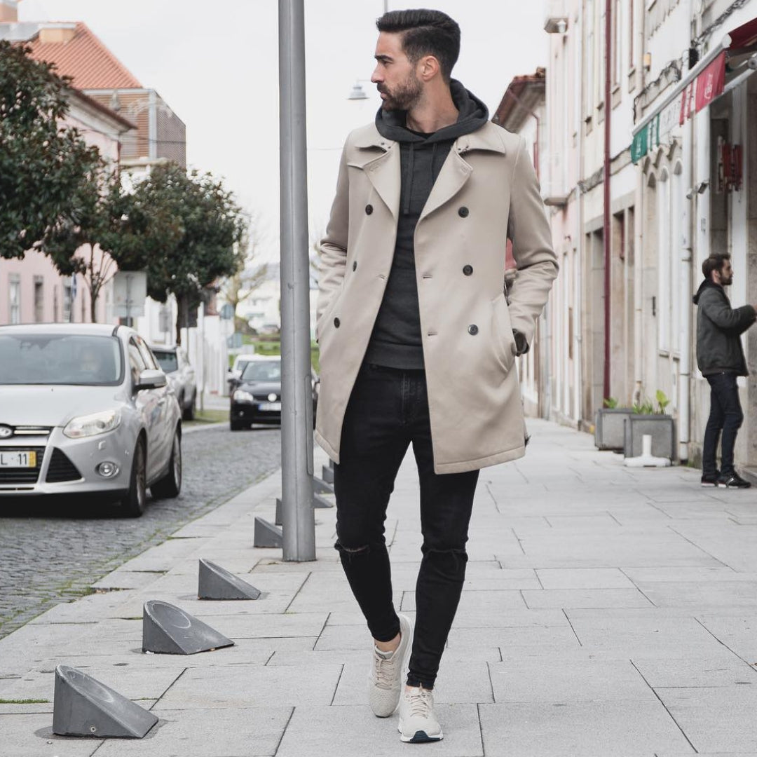 The Best 5 Winter Outfits With Long Coats #mensfashion #streetstyle #longcoats #outfits