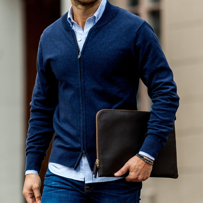 5 Outfits With Cardigan For Men #cardigan #outfits #mens #fashion #street #style #winter #fashion